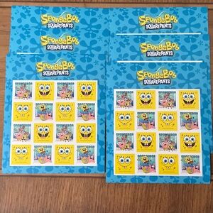 96 SpongeBob SquarePants First Class Stamps